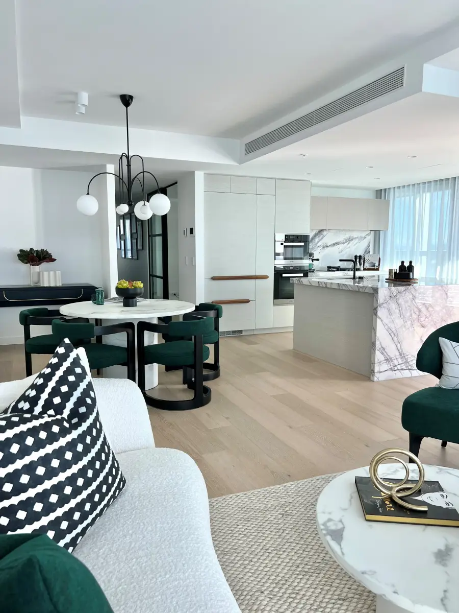 Jewel Residences living and dining interior