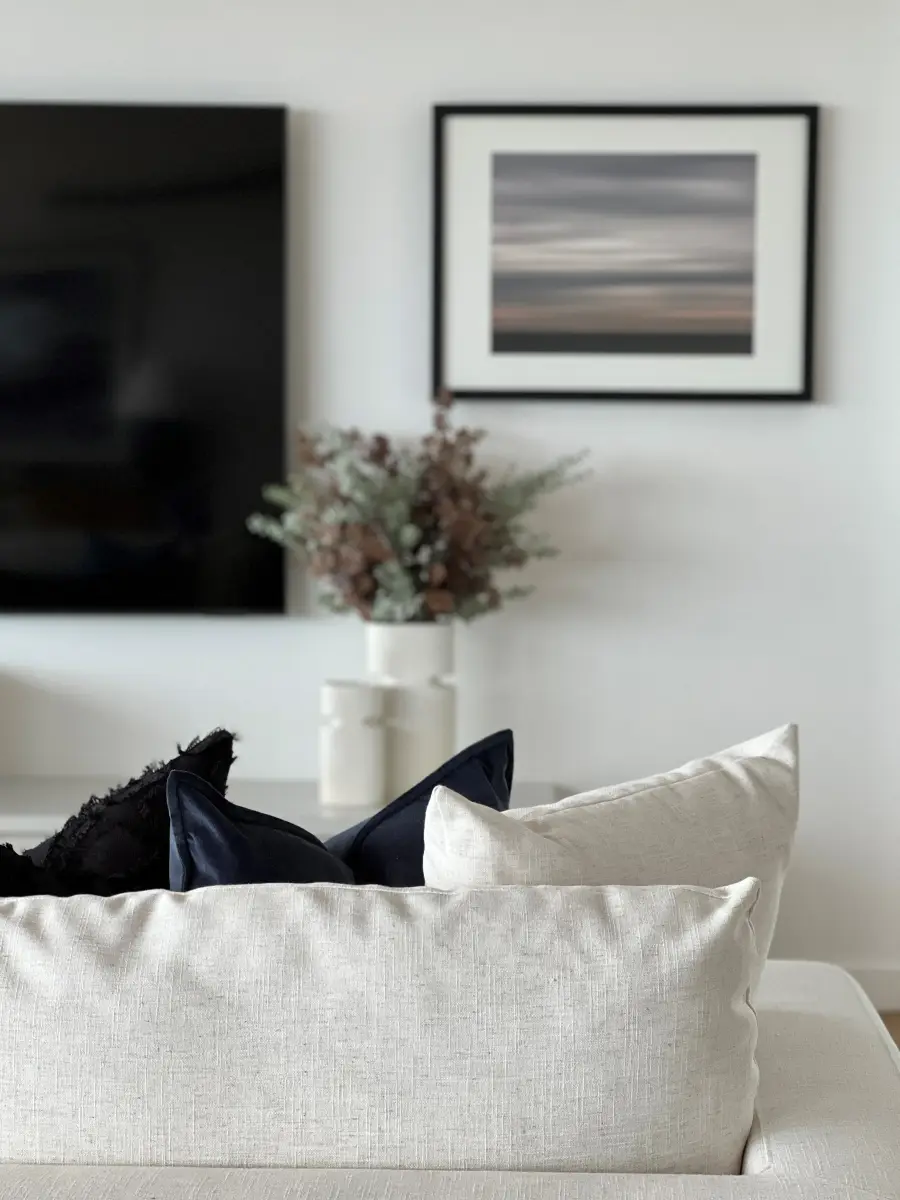 Mount Martha residence living room