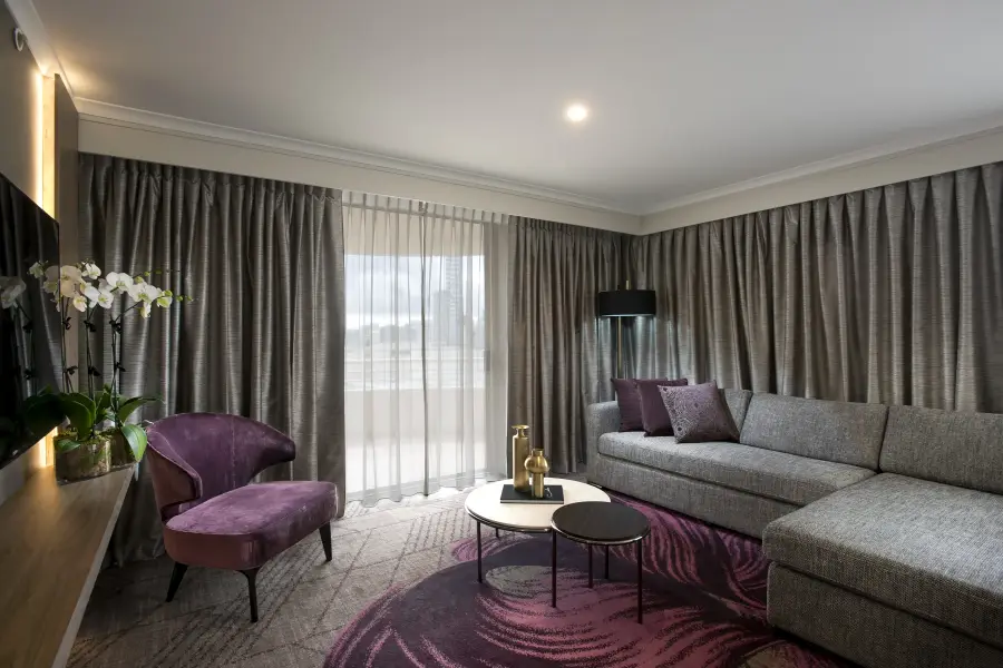 Rydges South Bank suite living area interior